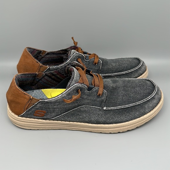 Skechers Melson-Planon Relaxed Fit Shoes Men's Sz 11 - Picture 1 of 10